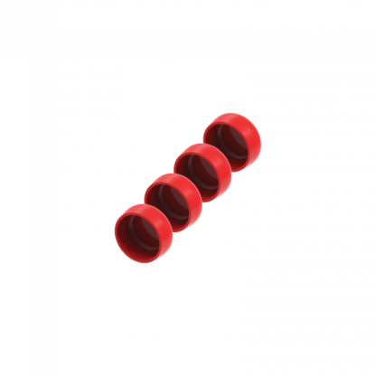 Pack 4 hembras Delta-Loc RRD Rojo