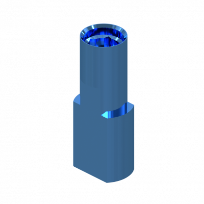 Análogo Digital compatible con Vulkan® Internal Hex Línea Azul