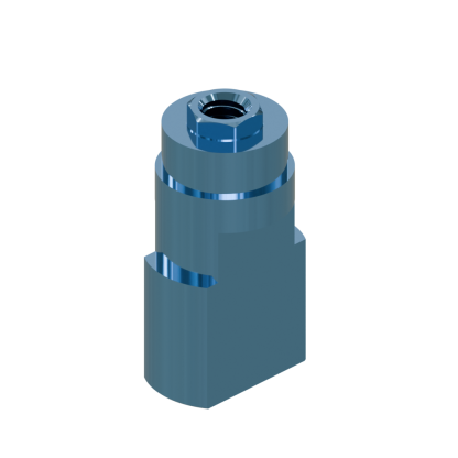 Análogo Digital compatible con Biomet 3i® Externa® 5.0 Línea Azul